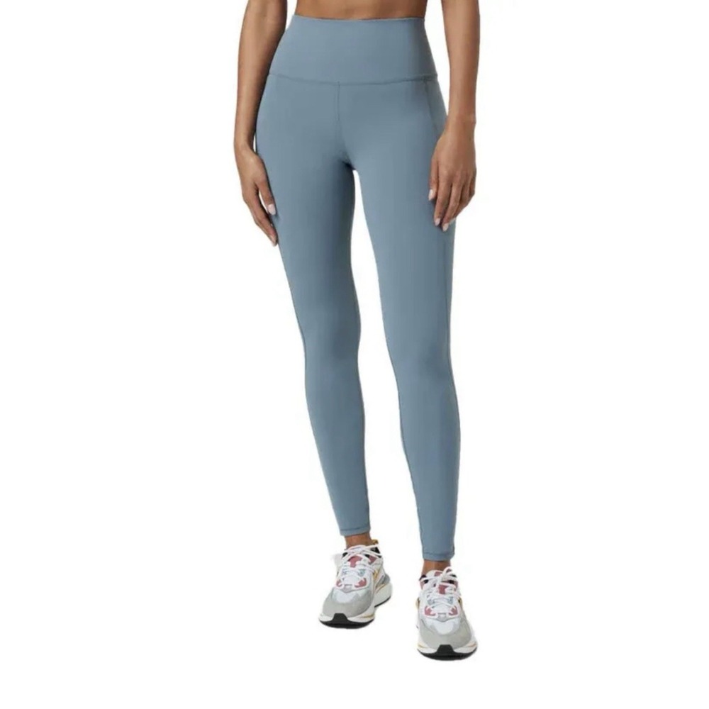 vuori studio pocket legging Women's Sz Small Green Athletic Gym